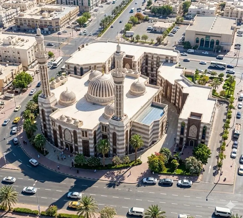 Architectural view representing the Foundation project