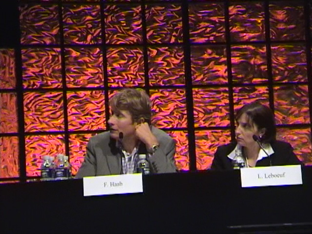 Participation in a scientific panel session.